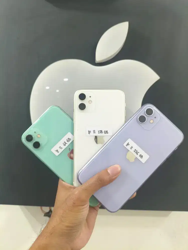 iphone 11 64,128,256 fullset,all op,mulus,no minus sama sekali