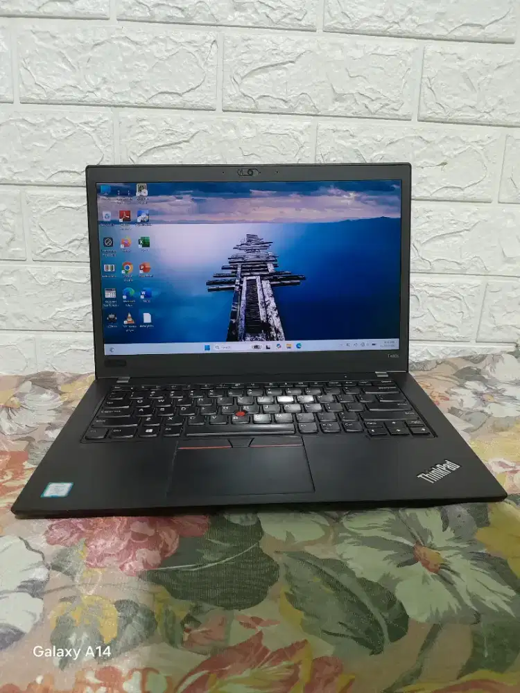 Lenovo Thinkpad T480s super slim core i7 gen 8 ram 16gb ssd 256gb 14in
