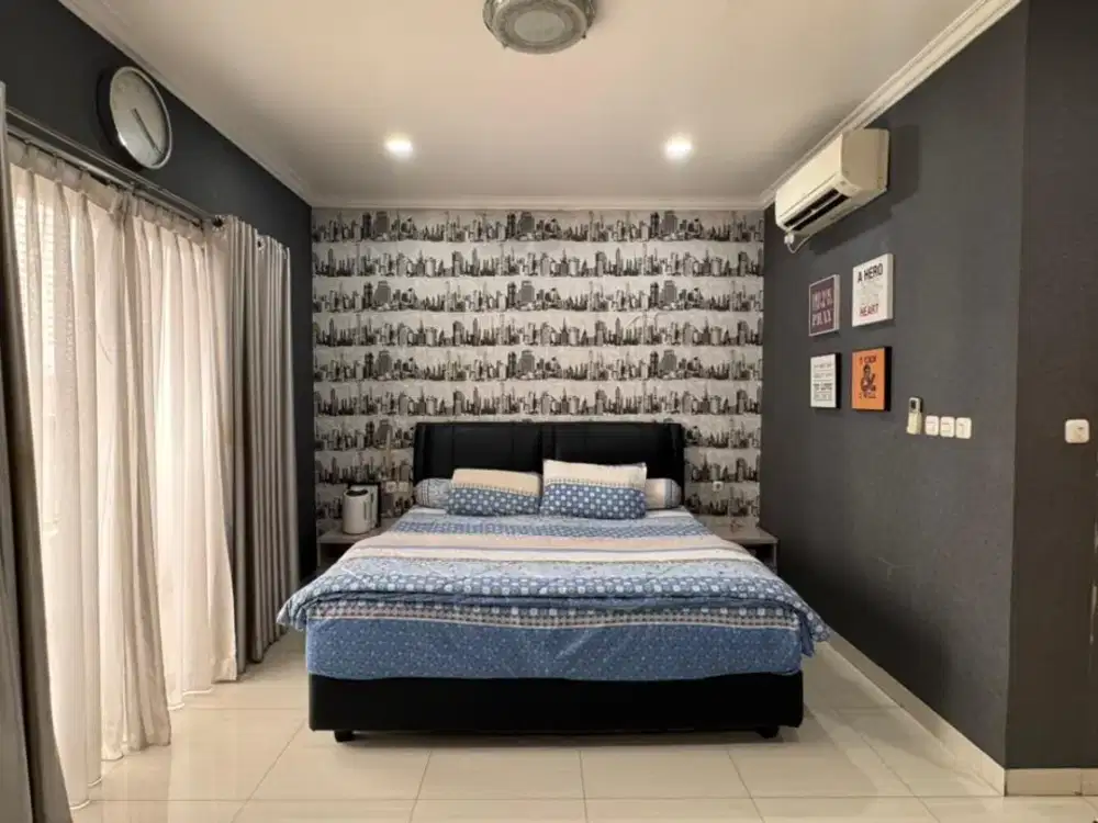 ANA RUMAH SEMI FURNISHED UK 7.5X15M DI BANDENGAN