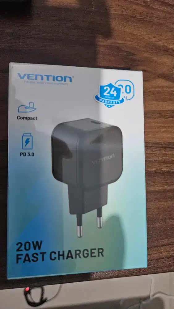 Baru vention charger tidak jadi pakai