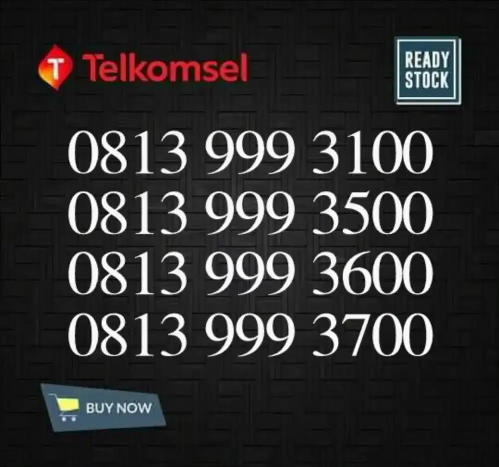 Nomor Cantik Telkomsel Simpati 11 digit seri 999