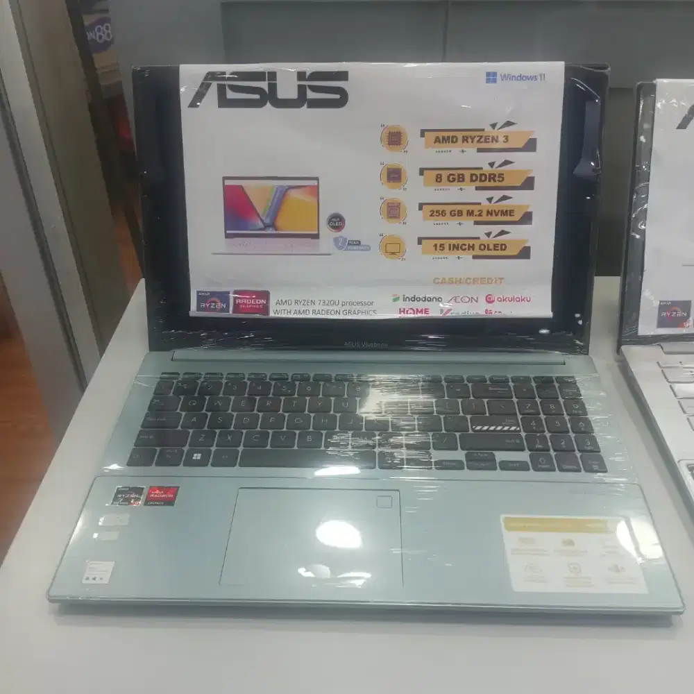 Laptop ASUS Vivobook Go 14/15 cicilan bunga 0%