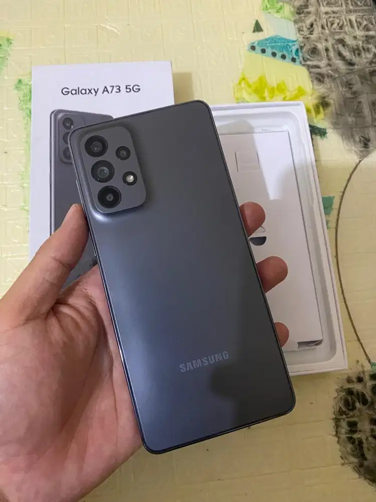 samsung a73 5g ram 8/256gb lengkap