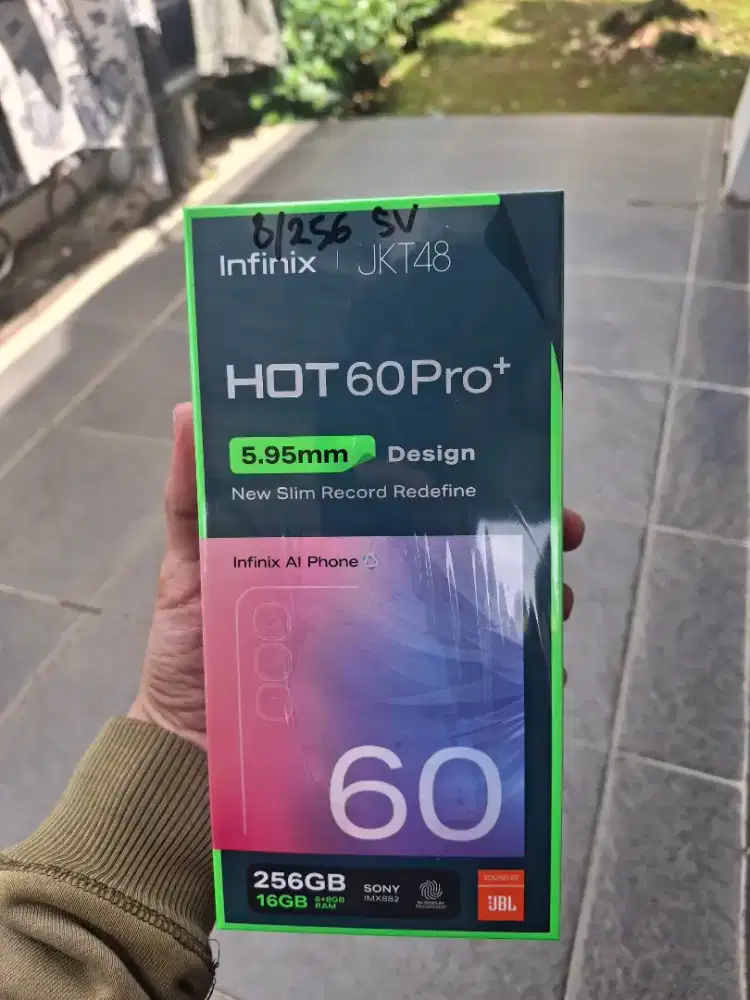 INFINIX HOT 60 PRO+ RAM 8/256 GB GARANSI RESMI