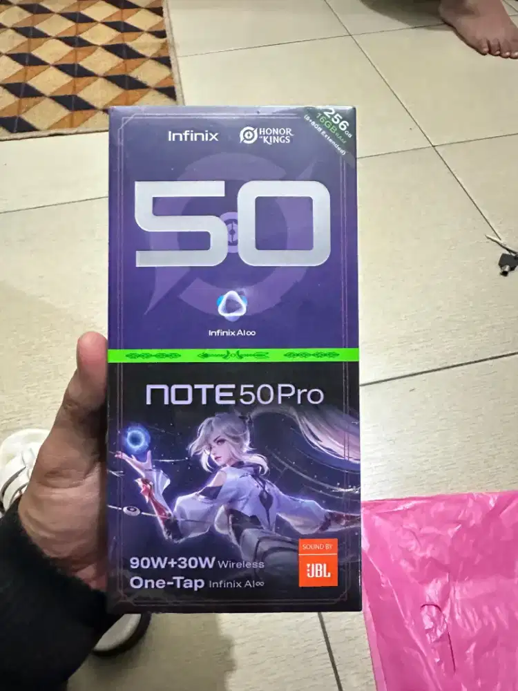 INFINIX NITE 50 PRO RAM 8/256 GB GARANSI RESMI