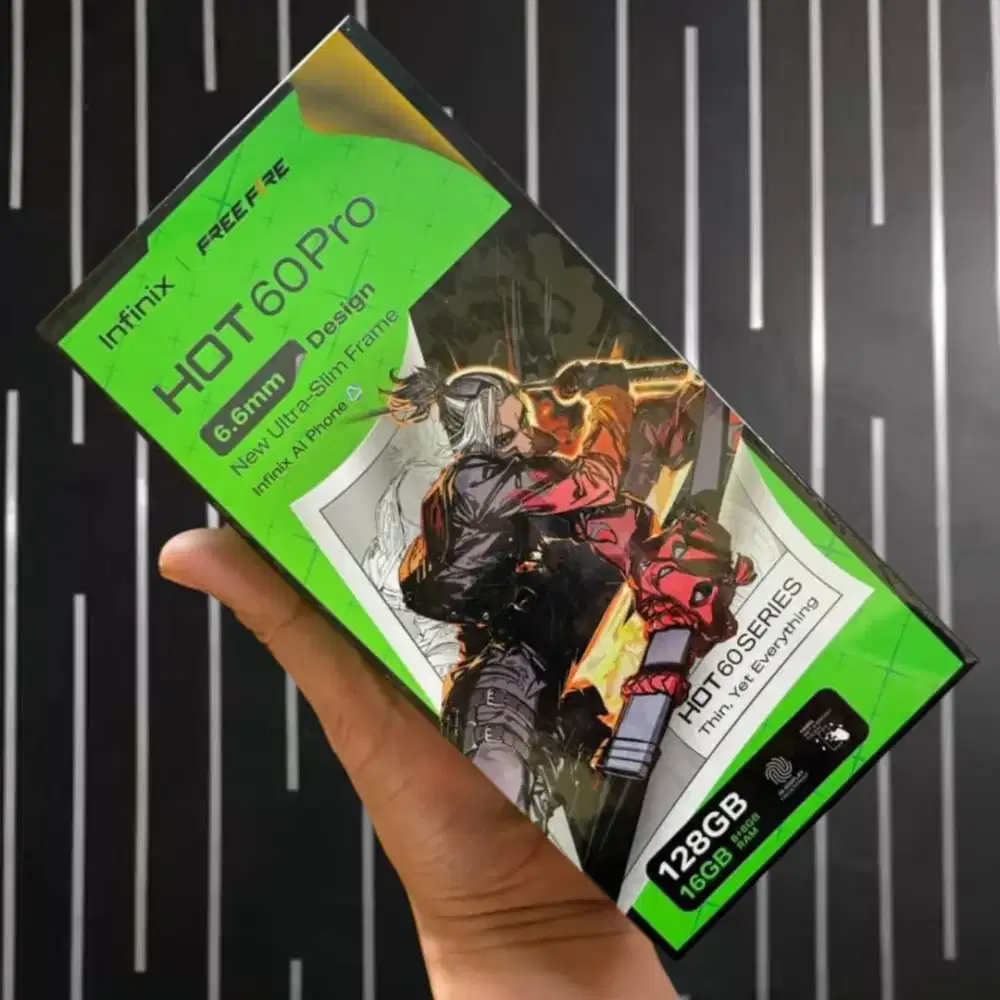 INFINIX HOT 60 PRO 8GB/128GB NEW SEGEL GARANSI RESMI