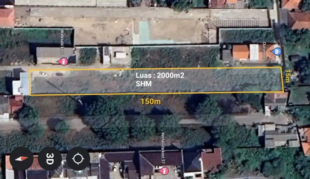 Jual Tanah Kosong Cocok Untuk Usaha