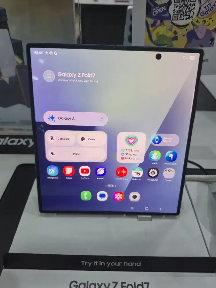 SASMSUNG Z FOLD7 RAM 12GB 256GB PROMO CREDIT FREE 2KALI CICILAN