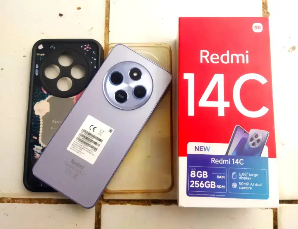 Di jual Redmi 14 c ram 8/256 murah lengkap