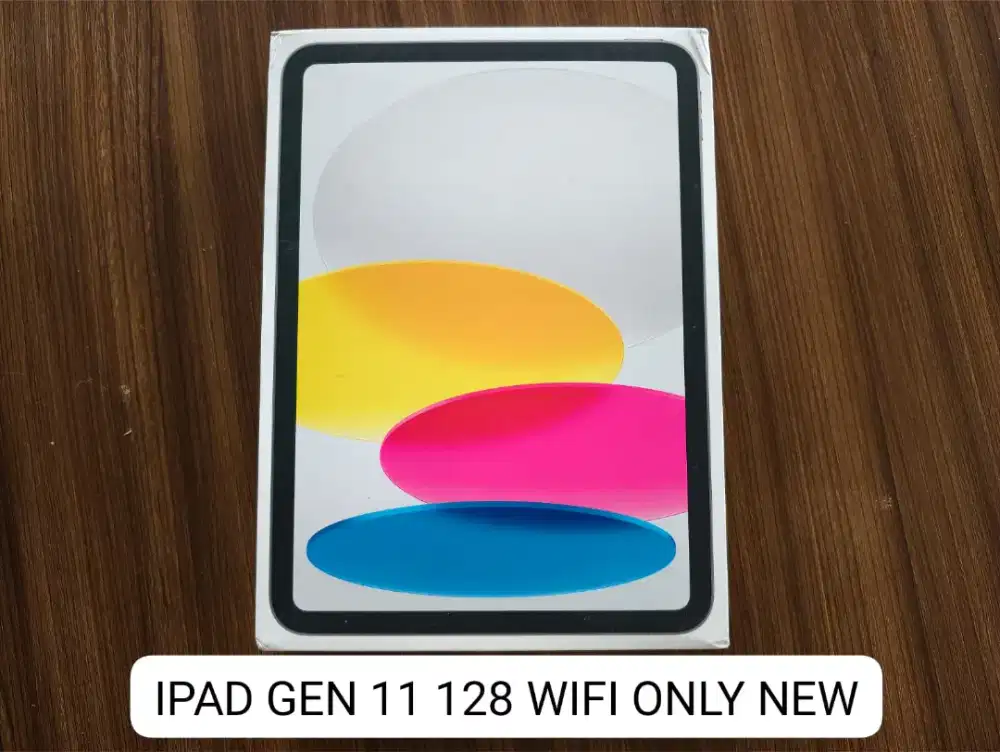 IPAD GEN 11 128GB WIFI ONLY GARANSI 1 TAHUN