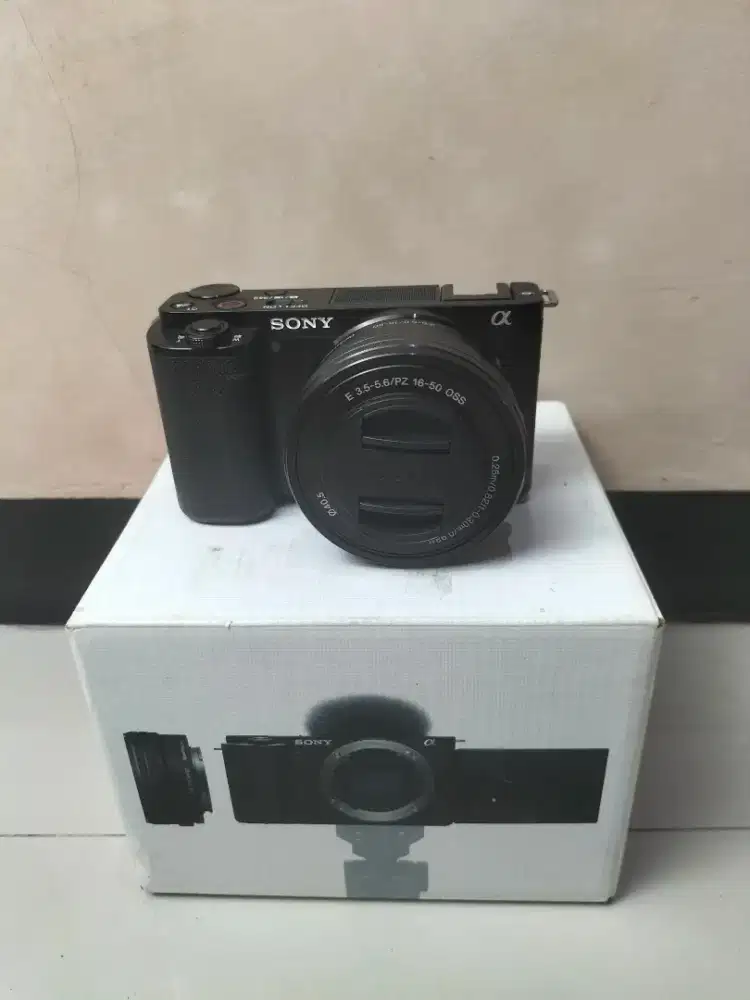 Sony Zv-E10 Fullshet Box Mulus Likenew