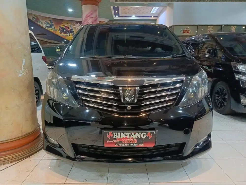 ALPHARD 2.4 AT 2009 BLACK / MODEL THN 2010 (BINTANG MOTOR)