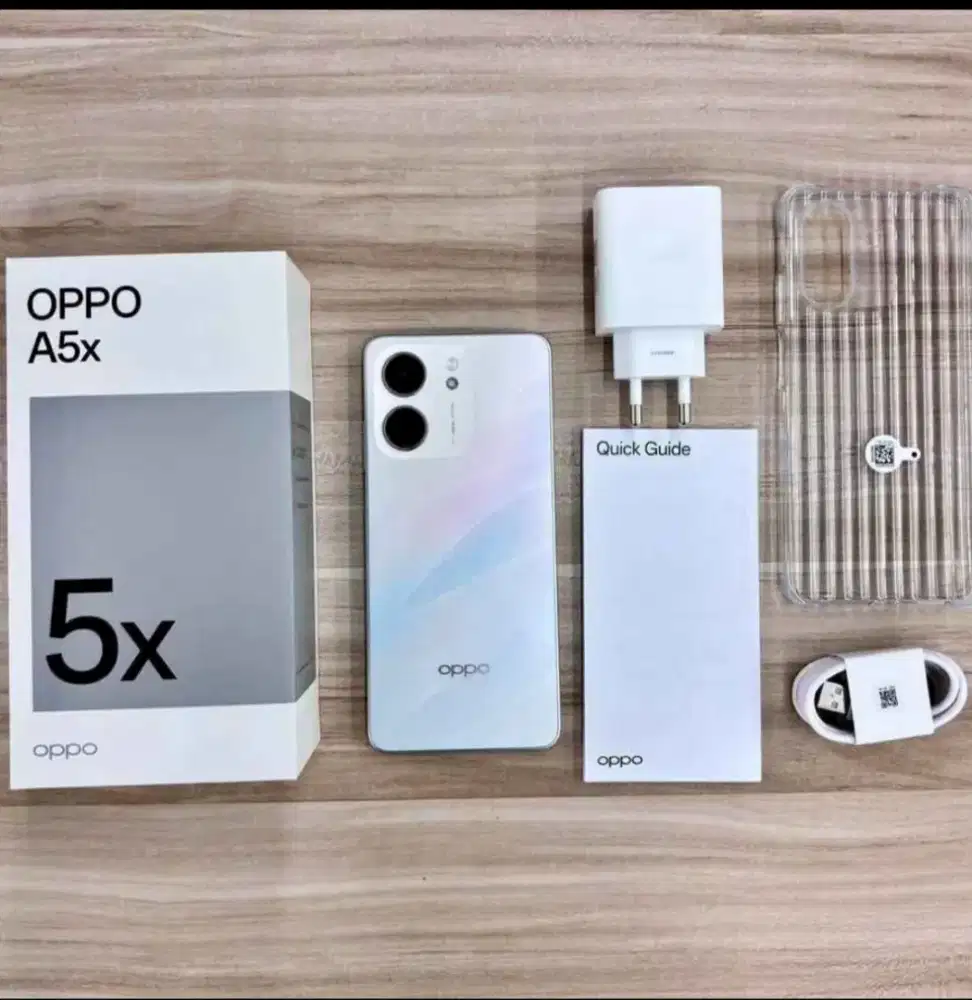 Oppo A5x 6/128 Fullset Mulus no minus (Pink)