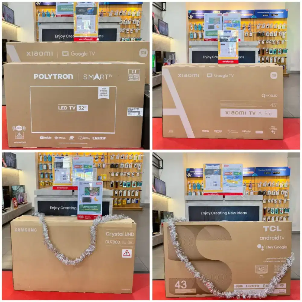 Promo Diskon TV Cash & Cicilan bisa