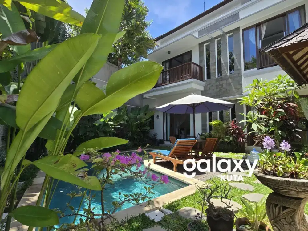 DISEWAKAN VILLA BALINESE MODERN STYLE IN KUTUH UNGASAN BADUNG, BALI