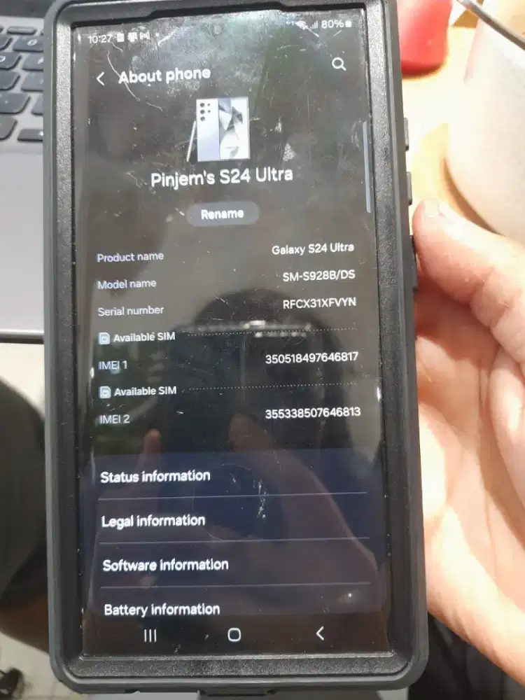 INTER S24 Ultra 256GB