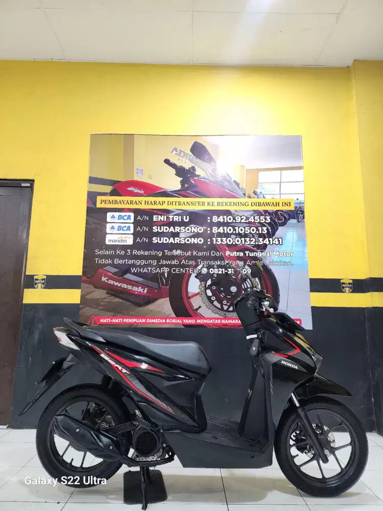 BEAT SPORTY TAHUN 2024(PUTRA TUNGGAL MOTOR)