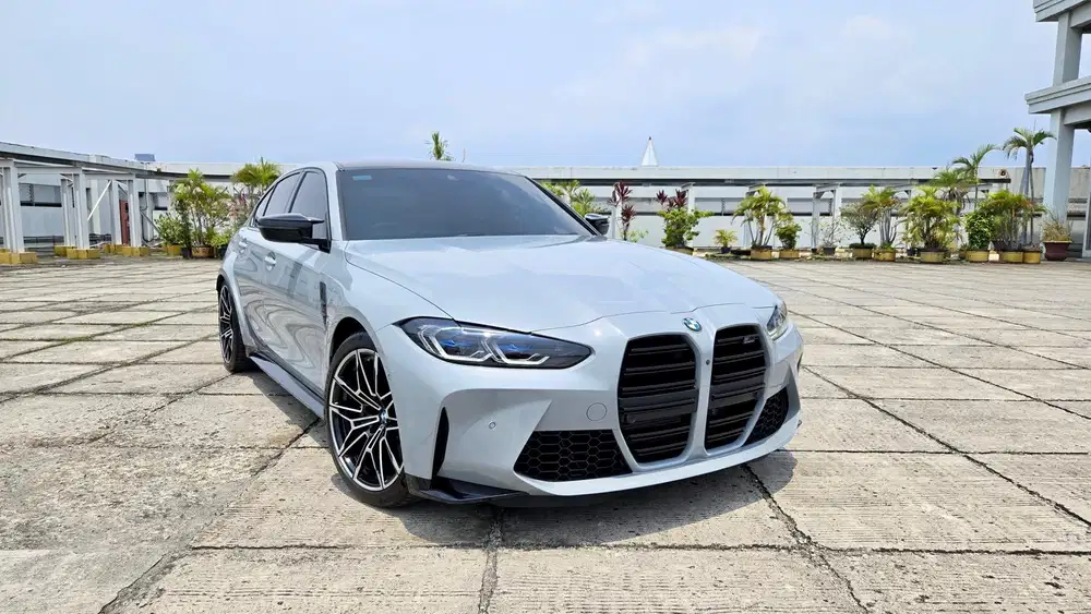 [KM 1.000 PERAK]BMW M3 M COMPETITION BROKLYN GREY 2024 #M4