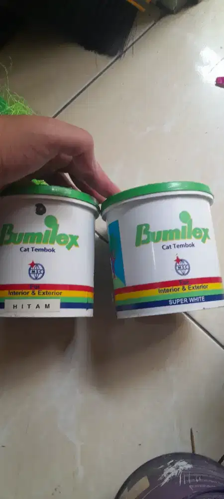 Cat bumilex, cendana, jotun, dulux