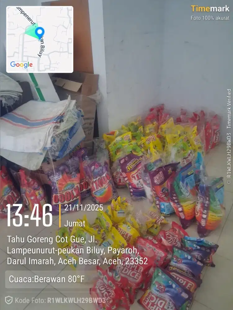 detergent powder triple dice