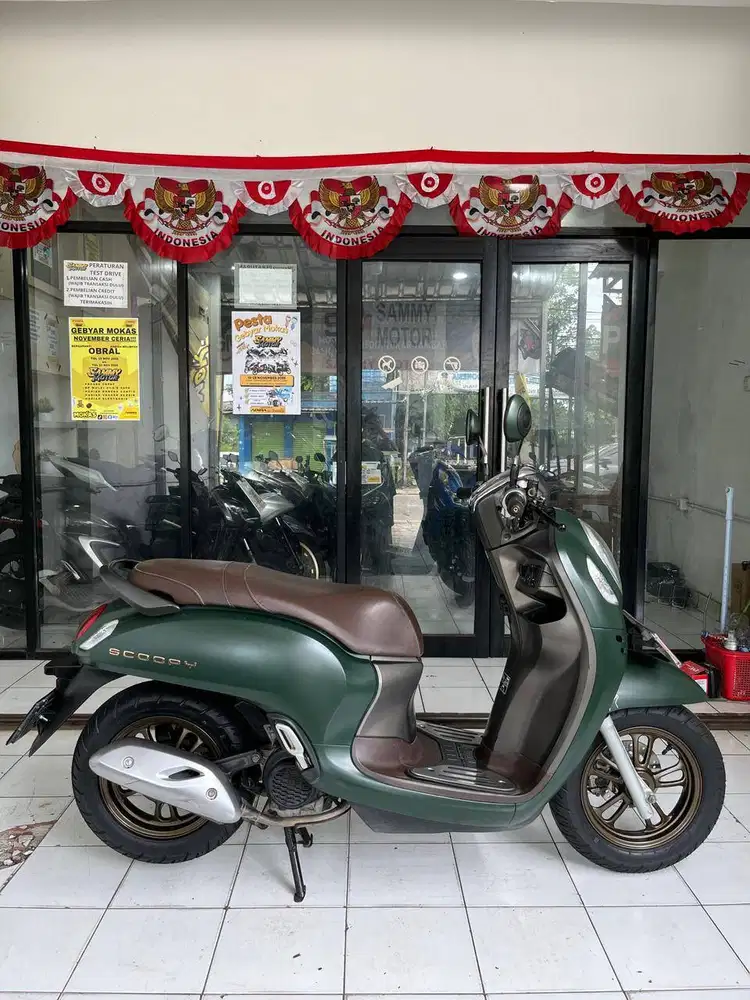 HONDA SCOOPY PRESTIGE TAHUN 2023 LIKE NEW