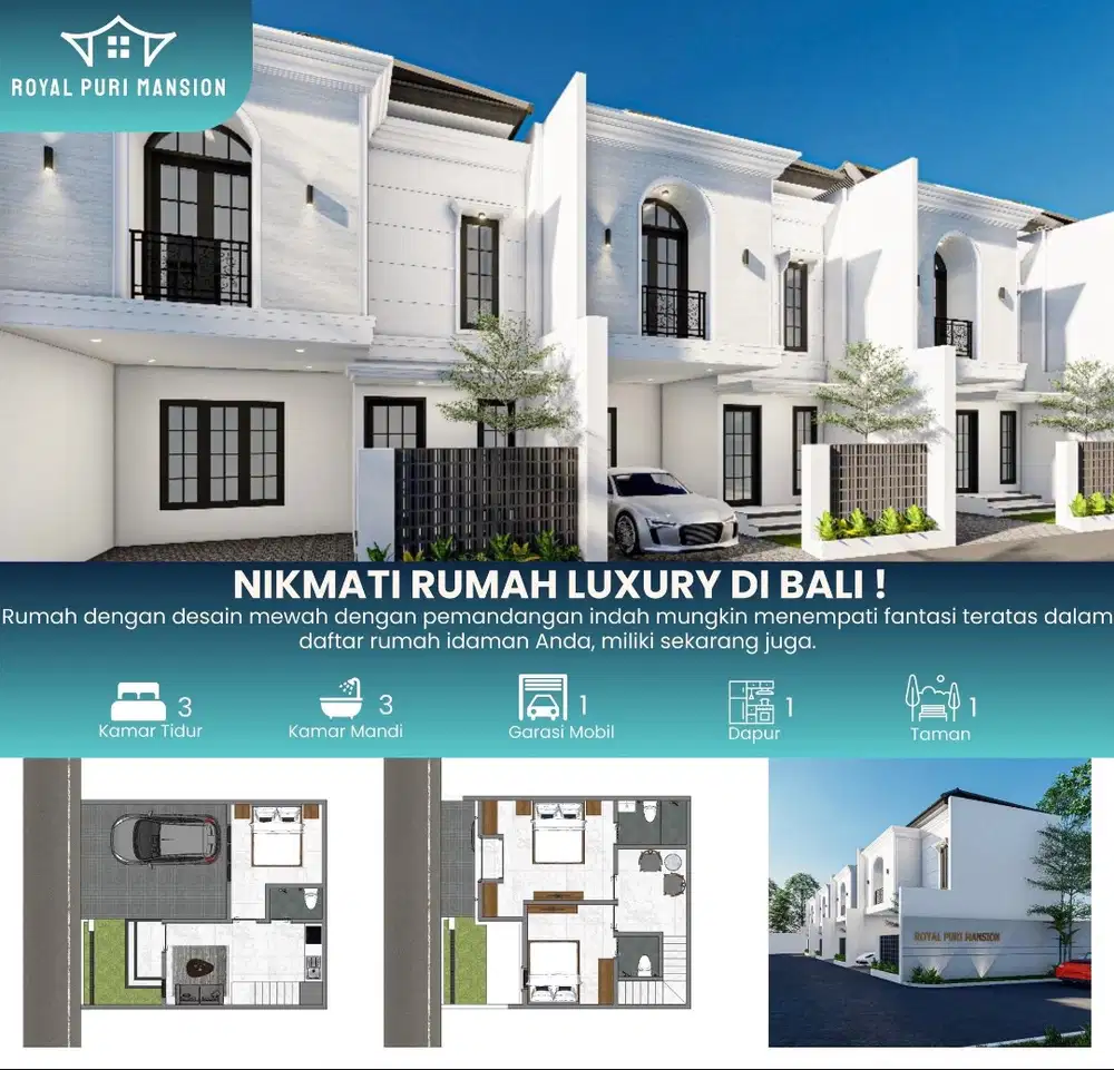 Hunian lantai 2 harga lantai 1