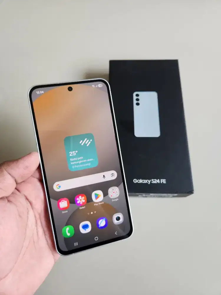 Samsung S24 Fe 5G 8/256 SEIN Resmi Indo Normal Mulus Murah