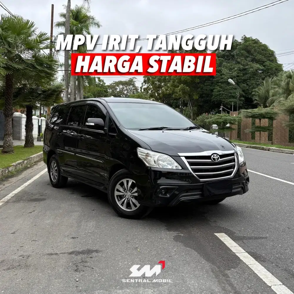 Toyota Innova V At Matic Diesel Hitam 2015