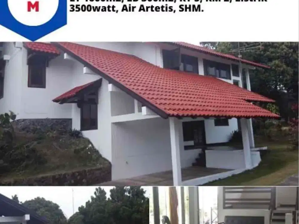 Jual Villa Bandungan Sisa Lahan Luas