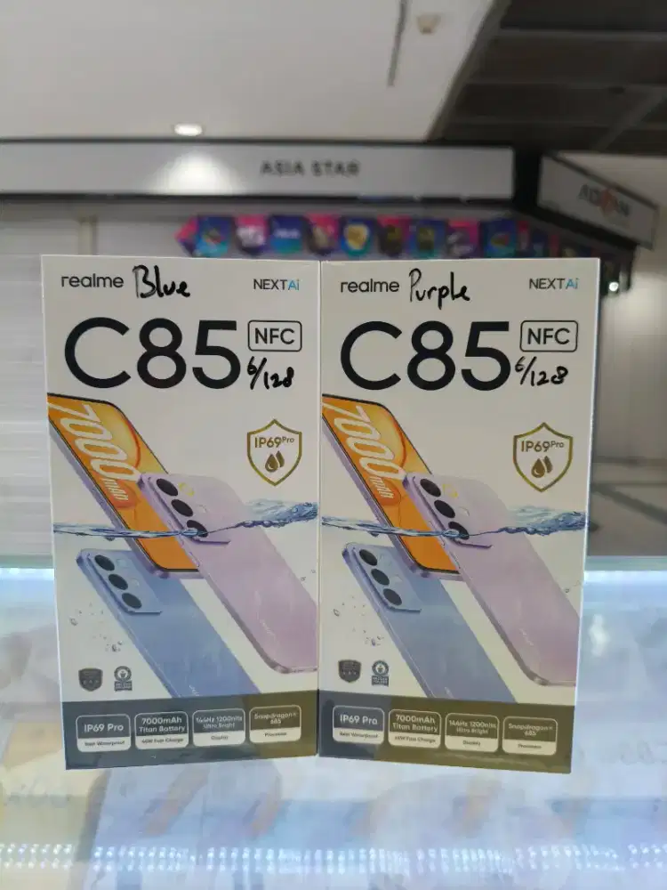 REALME C85 6+12/128, Purple,Black,Blue 100 Ori NewSegel Garansi Resmi