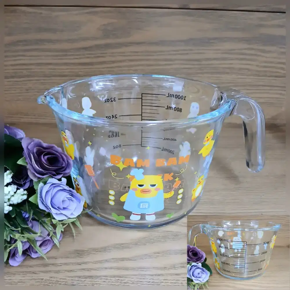 Gelas ukur 1000ml 1L G.Duck, baru