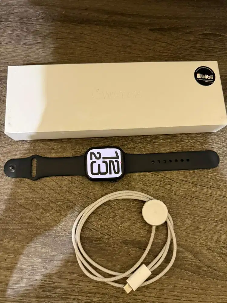 Apple Watch Series 10 46mm | Aluminum Case With Sport Band - Jet Black