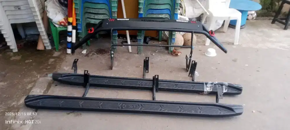 Towing bumper dan footstep Inova reborn