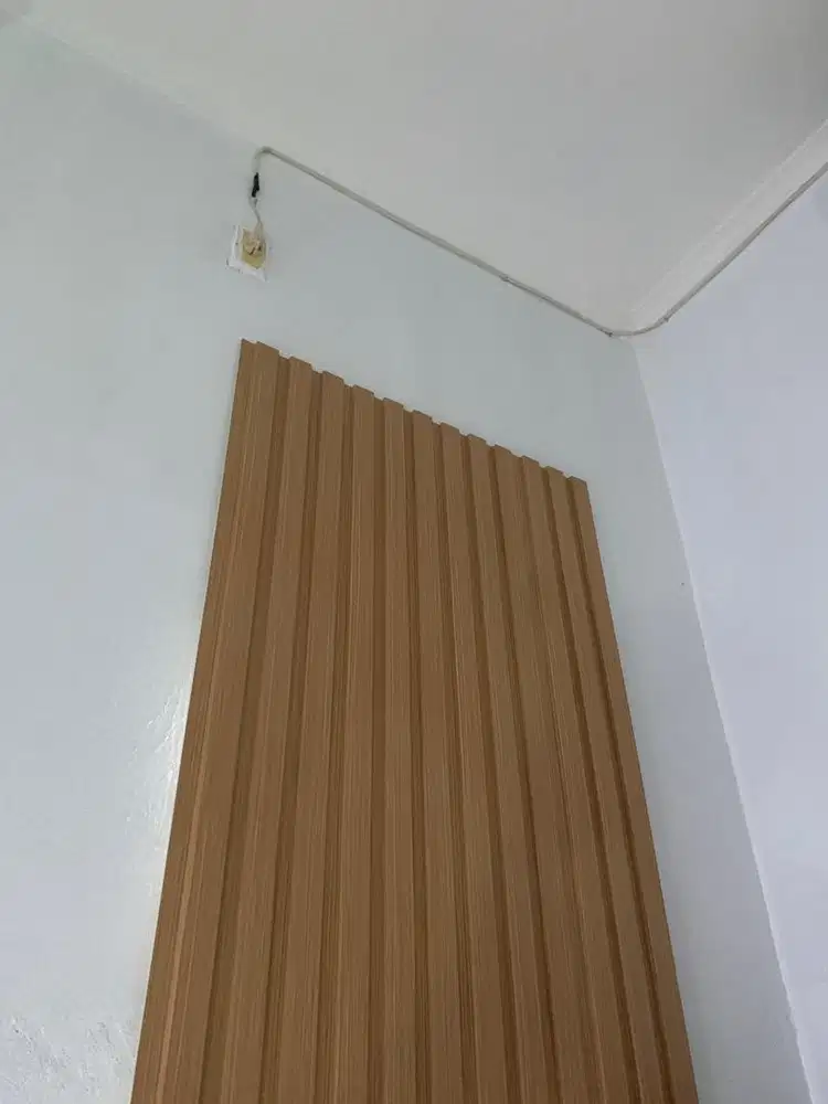 WOOD WALL PANEL WPC 3 METER (MASIH MULUS SEPERTI BARU) 4pcs