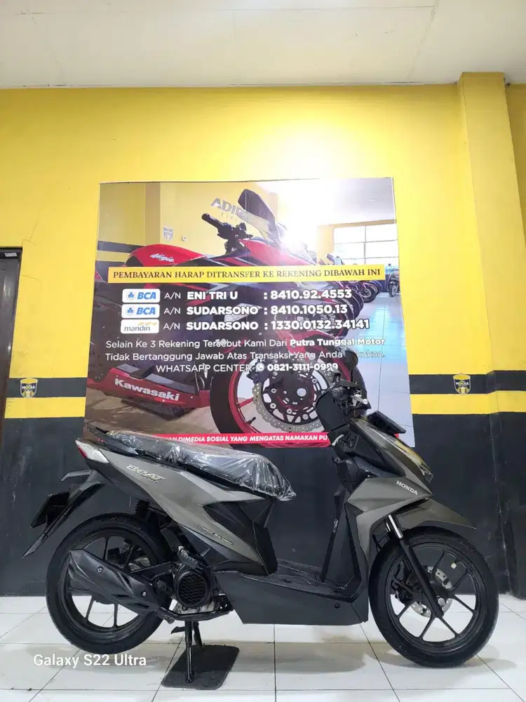 BEAT SPORTY CBS TAHUN 2022(PUTRA TUNGGAL MOTOR)