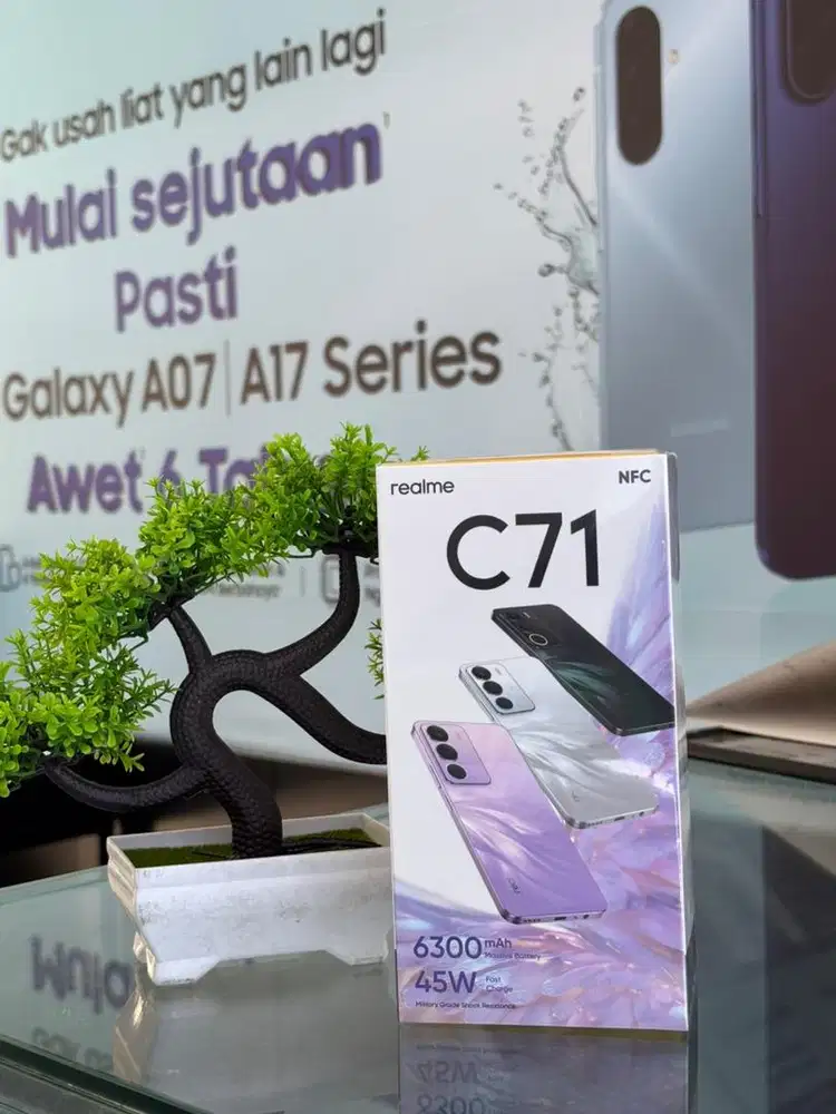 REALME C71 4/128 BARU GARANSI RESMI