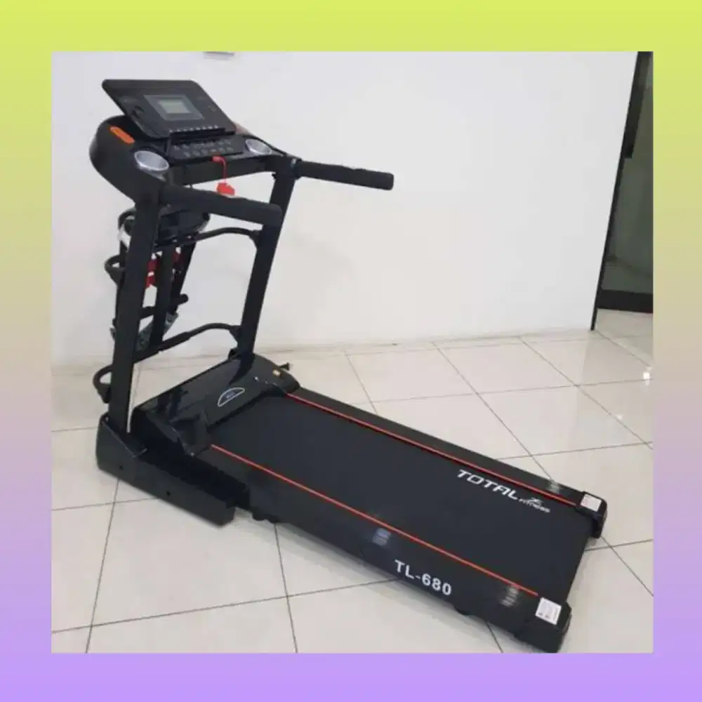 Big treadmill elektrik TL-680 alat kebugaran LKB-198