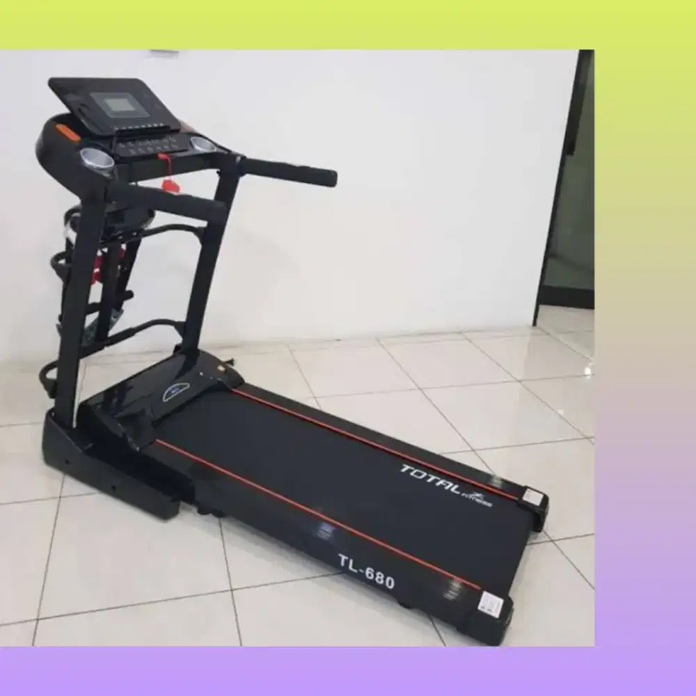 Big treadmill elektrik TL-680 alat kebugaran LKB-198