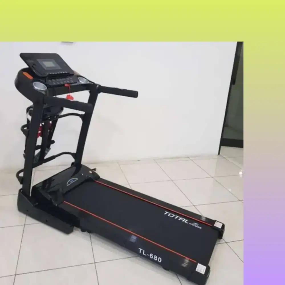 Big treadmill elektrik TL-680 alat kebugaran LKB-198