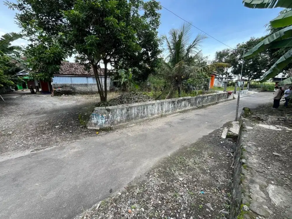 Tanah Dijual Prambanan Jl. Raya Jogja-Solo Dekat Candi Prambanan, Untuk Rumah