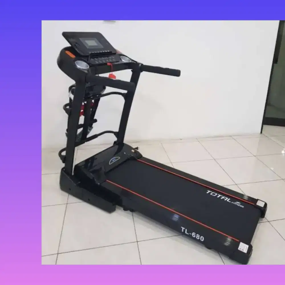 Big treadmill elektrik TL-680 alat kebugaran LKB-198