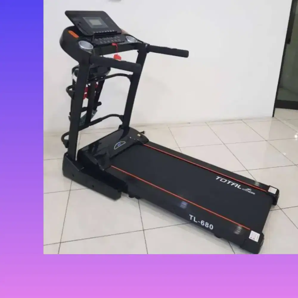 Big treadmill elektrik TL-680 alat kebugaran LKB-198