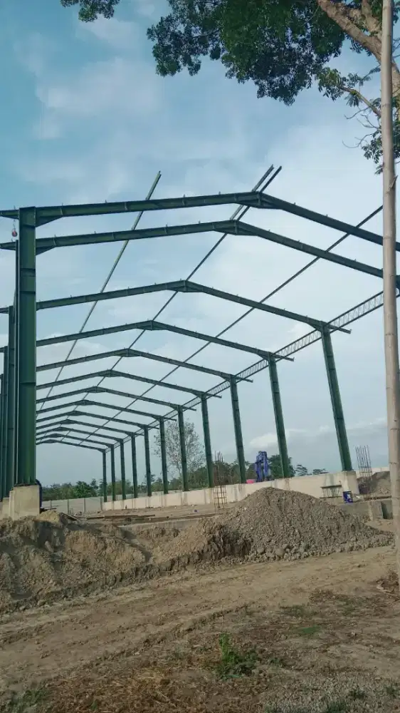 Sipil dan baja gudang rumah dan kantor