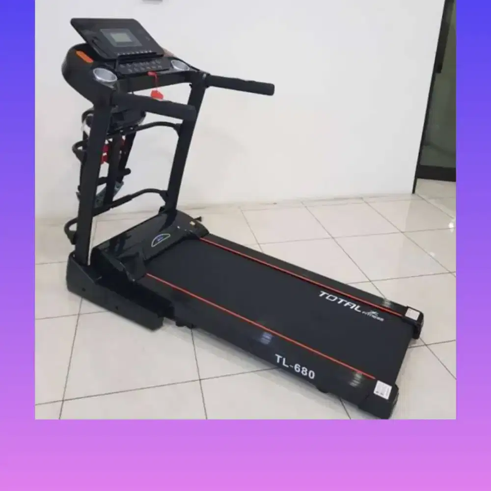 Big treadmill elektrik TL-680 alat kebugaran LKB-198