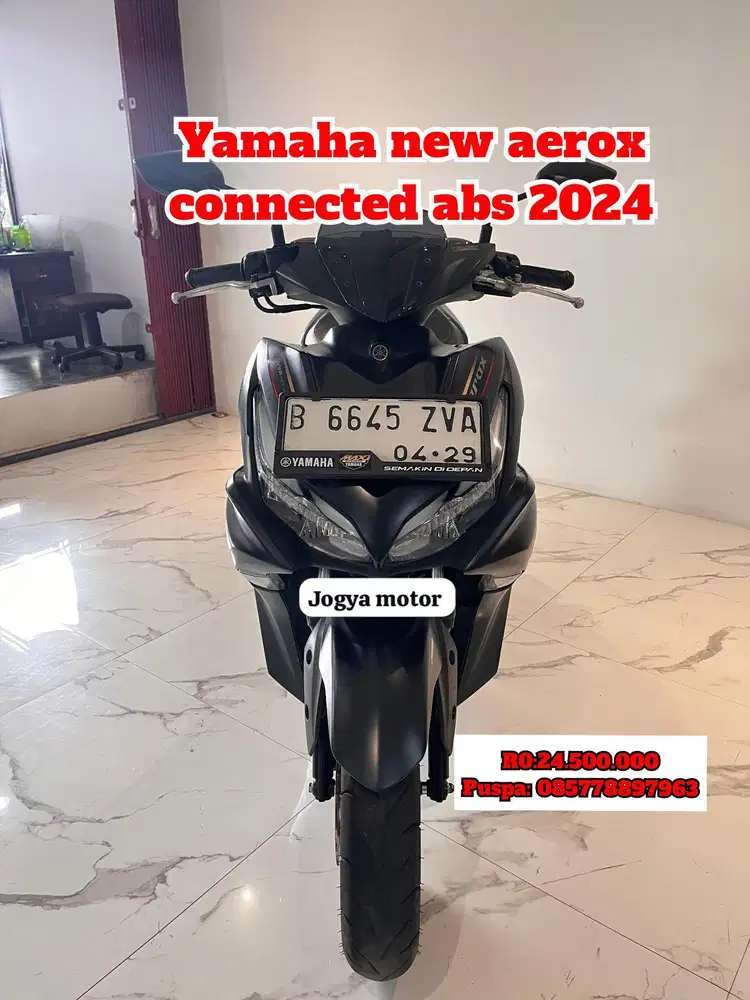 (B) Yamaha aerox abs tahun 2024 cash / credit