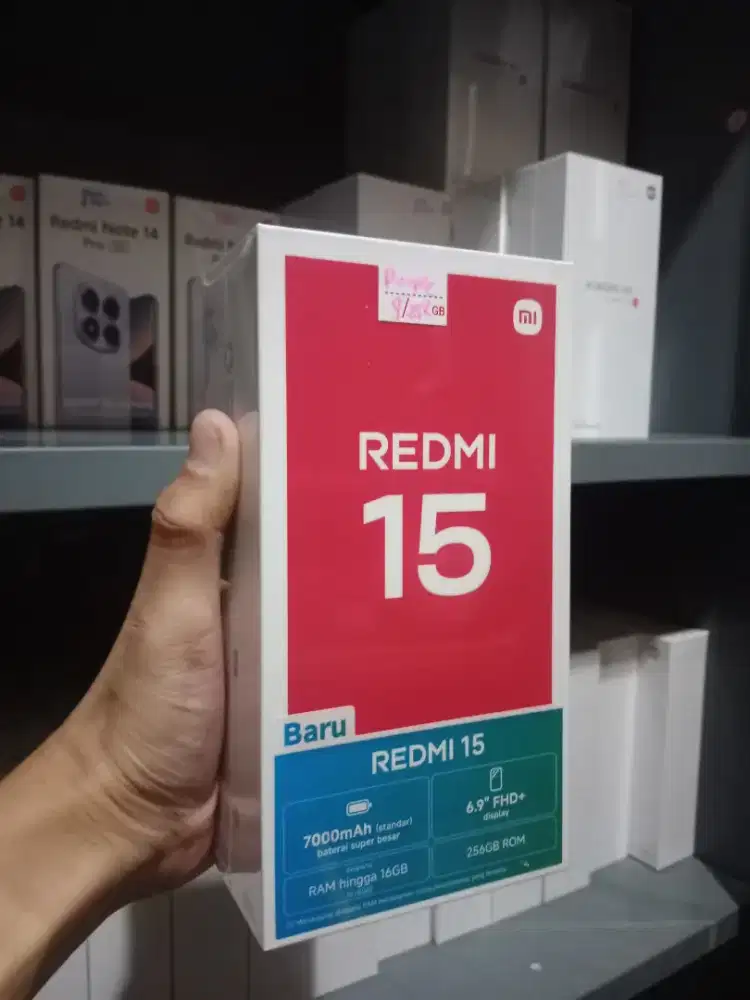 REDMI 15 8/128 GB MURAH AJA BISA COD