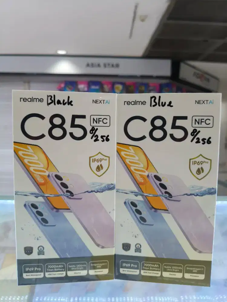 REALME C85 8+16/256, Purple,Black,Blue 100% Ori NewSegel Garansi Resmi