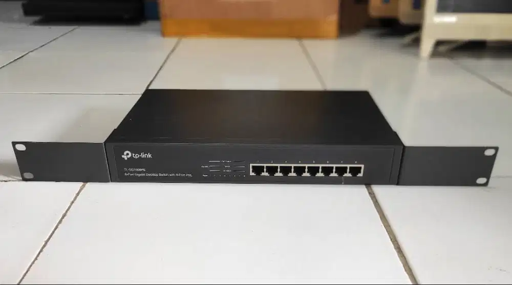 TP-Link TL-SG1008PE 8 Port Gigabit Desktop Switch With 8 Port PoE
