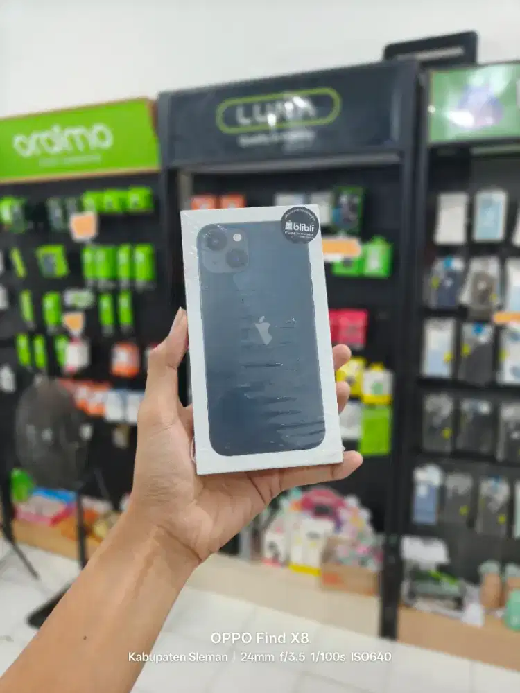 Iphone 13 kapasitas 128Gb Bnib
