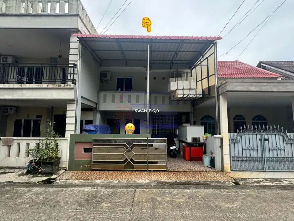 Rumah Siap Huni 2,5 Lantai Hadap Timur di Baloi Mas Garden